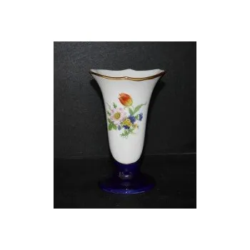 Váza Royal Dux Bohemia Váza cobalt 18cm.