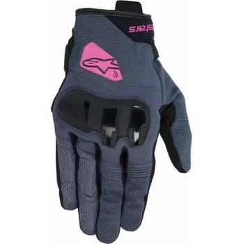 Moto rukavice Rukavice CHROME V2, ALPINESTARS, dámské (tmavě šedá/černá/fialová) 2026 M