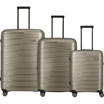Travelite Air Base S,M,L Champagne metallic S: 37 l / M: 71/82 l / L: 105 L TRAVELITE-75340-40