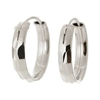 Náušnice Stříbrné náušnice kruhy 15 mm STNAU1634F