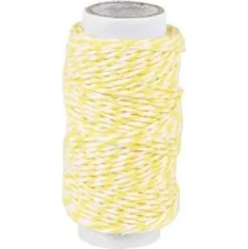 Set školních potřeb Sznurek bawełniany skręcany 20m żółty
