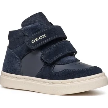 Chlapecká obuv Dětské kožené sneakers boty Geox NASHIK B465NA.02285.20.23 námořnická modř 59X, EUR 22