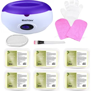 Nailee Parafínová vana s příslušenstvím + 6x parafín oliva