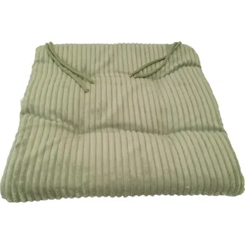 Podsedák Manšestrový podsedák pastelově zelený Lincoln 40 x 40 cm