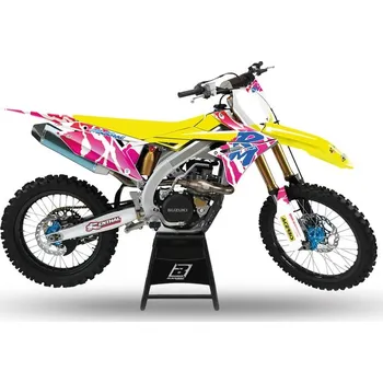 Motodíl Kompletní sada grafiky BLACKBIRD Retro - Suzuki RM 125/250 8320AA