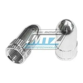 Čepička ventilku BULLET - barva stříbná 85-05501