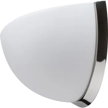 Nástěnné svítidlo OSMONT NELA DL3 nástěnné skleněné svítidlo nerez / bílá IP43 2x25W E27 - OSMONT OS NEL44608