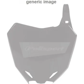 Číslová tabulka POLISPORT 8666100004 Yellow Fluo 8666100004