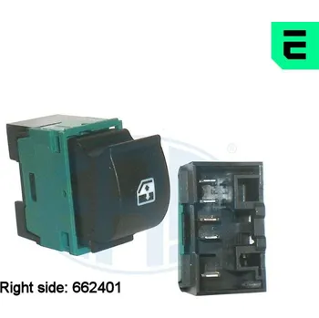 Spínač, zvedací zařízení oken ERA 662487