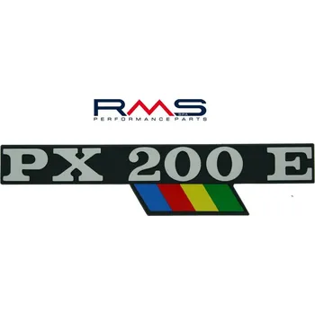Emblém RMS 142720730 na boční panel PIAGGIO/VESPA PX 200 1979-2003