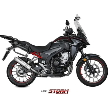 Auto-moto Koncovka výfuku STORM OVAL H.084.LX1 Nerez H.084.LX1