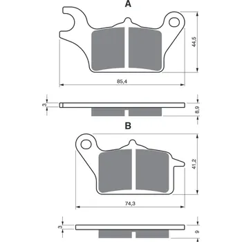 Jehla plováku TOURMAX K1 KAWASAKI ZX-10 Tomcat 1988-1990