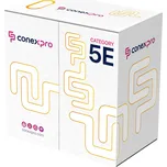 Conexpro FTP kabel ekonomy venkovní, CAT5e, PE, 24 AWG, 305m, černý (O5EFTP-LSE)