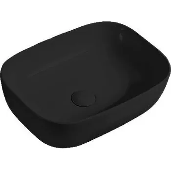 Umyvadlo kielle Umyvadlo na desku 46x33 cm, matná černá - 30624424
