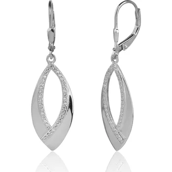 Náušnice Stříbrné visací náušnice JVD SVLE3476XJ6BI00