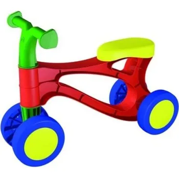 Odrážedlo Odrážedlo Rolocykl červený plast výška sedadla 26cm od 18 měsíců