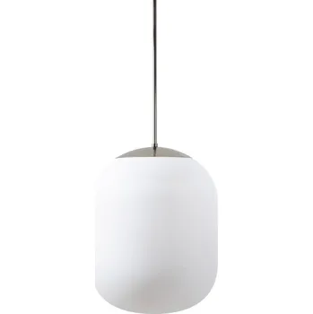 OSMONT TANIA P1 HP závěsné skleněné svítidlo nerez / bílá IP40 3000 K 52W LED - OSMONT OS TAN62274