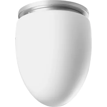 Svítidlo OSMONT MIRA stropní skleněné svítidlo stříbrná / bílá IP41 3000 K 27W LED - OSMONT OS MIR59476