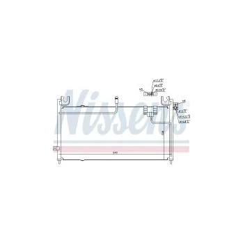 Motor automobilu Chladič klimatizace NISSENS 94354