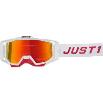 Motocyklové brýle Brýle JUST1 IRIS 2.0 PULSAR bílo/červené 2H12896923