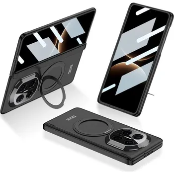 Pouzdro na mobilní telefon GKK 133615 GKK ROTATE Ochranný obal se stojánkem Huawei Mate X7 černý