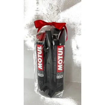 Silniční MOTUL sada pro mazání a čištění řetězu motocyklu C2+ C1 + kartáč 2H1156159
