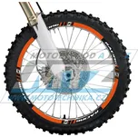 Polepy ráfků (přední+zadní kolo) Blackbird RACING - oranžové BB5081-90