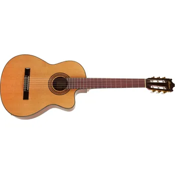 Hudebniny Ibanez GA6CE-AM 4/4 Amber Klasická kytara s elektronikou