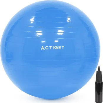 Gymnastický míč Gymnastický míč 55 cm + pumpička ACTIGET ACT0142 modrý