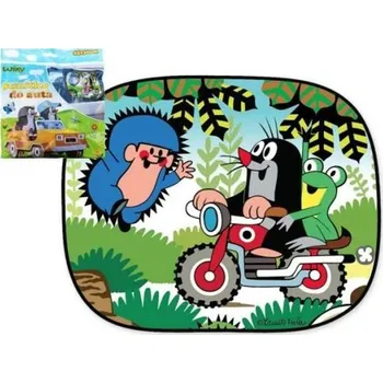 Stínítko do auta Sluneční clona do auta Krtek 44x36cm 2ks mix druhů v sáčku