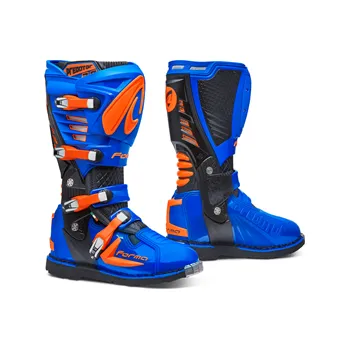 Moto obuv Moto boty FORMA PREDATOR 2.0 BAYLOR jr. replica modro/oranžové 2H75091715