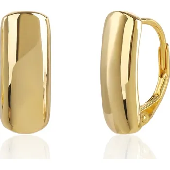 Náušnice Pozlacené stříbrné náušnice JVD SVLE3531XJ6GO00