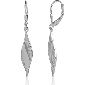 Náušnice Stříbrné visací náušnice JVD SVLE3498XJ6BI00