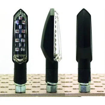 Moto sedlo V PARTS Bud LED indikátory černé univerzální 6PP99T091B