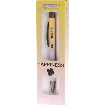 Propiska automatická modrá Cresco