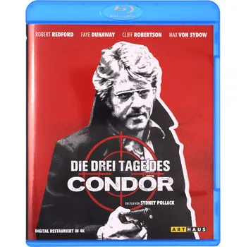 Blu-ray film Three Days of the Condor Blu-ray disk