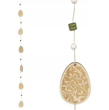 Obraz Velikonoční závěs z dřeva - vajíčko