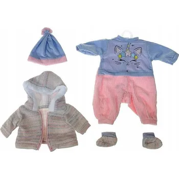 Doplněk pro panenku OBLEČENÍ PRO PANENKU 45 CM Oblečení pro panenku miminko OBLEČENÍ PRO PANENKY