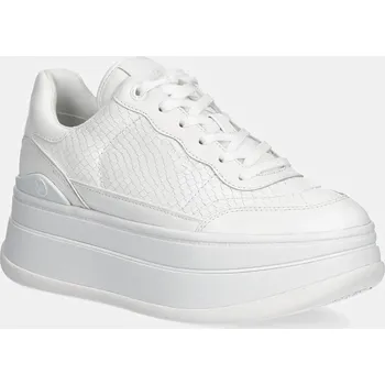 Dámské tenisky Kožené tenisky MICHAEL Michael Kors Hayes Lace Up 43R4HYFS2E.085 bílá 00X, EUR 40