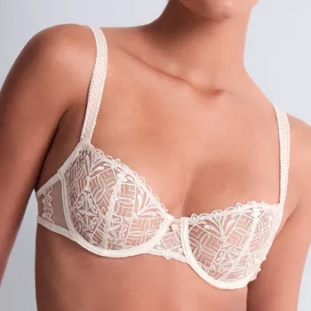 Podprsenka Aubade - Iconic calypso podprsenka půlová nevyztužená dune 70F 6CF14