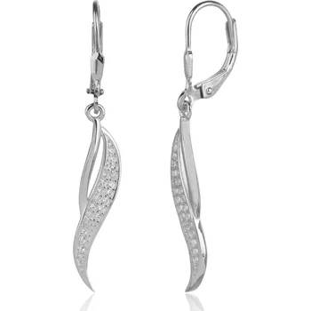 Náušnice Stříbrné visací náušnice JVD SVLE3493XJ6BI00