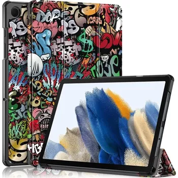 Pouzdro na tablet VSECHNONAMOBIL 66358 ART Zaklápěcí obal Samsung Galaxy Tab A9 Plus GRAFFITI