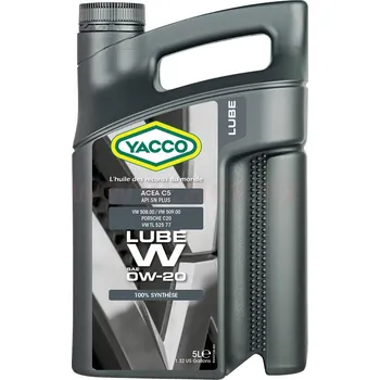 Auto-moto Motorový olej YACCO LUBE W 0W20, 5 L 30675