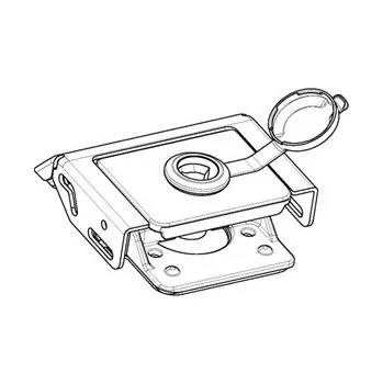 Motodoplněk Upper part locking systém SHAD D1TRTSTBR TERRA PURE BLACK D1TRTSTBR