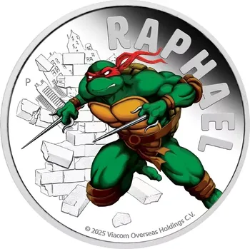 Stříbrná mince Rafael 1 oz Renesanční mistři Perth Mint 2025 31,1g Ag 999,9 Proof