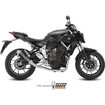Motodíl Výfuk kompletní 2x1 MIVV GP Y.045.L2S Karbon d105 YAMAHA MT-07 2014-2024
