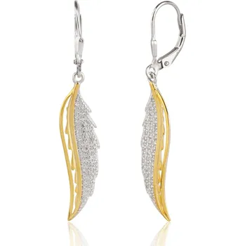 Náušnice Stříbrné visací náušnice JVD SVLE3502XJ6BI00