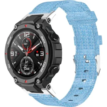 VSECHNONAMOBIL 44945 NYLON Řemínek Amazfit T-Rex / T-Rex Pro modrý