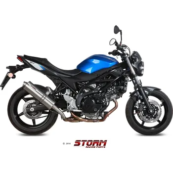 Auto-moto Koncovka výfuku STORM OVAL S.045.LX1 Nerez SUZUKI SV 650 (S) 2016-2021
