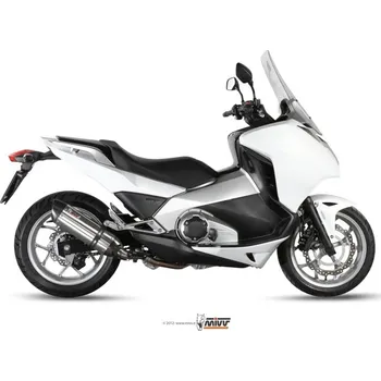 Motodíl Koncovka výfuku MIVV SUONO H.046.L7 Nerez / Karbonové víčko HONDA NC 700 S, X 2012-2014